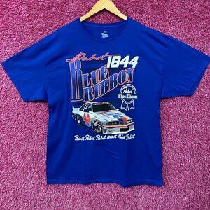 Pabst Blue Ribbon Racing 1844 Promo T-Shirt XL
